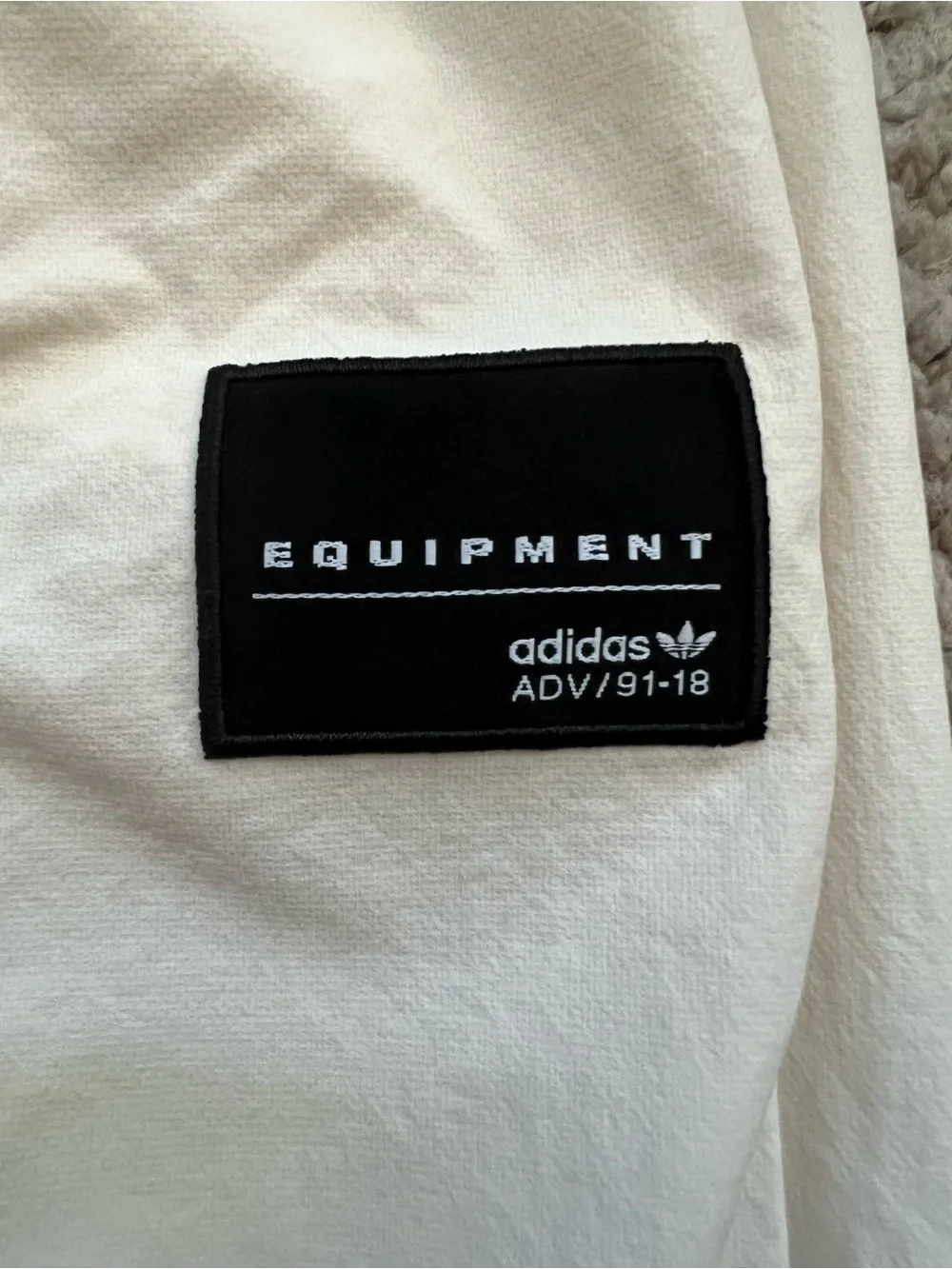 Adidas Equipment Eggshell Nylon Track Pants